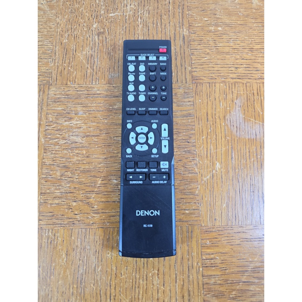 GENUINE Denon OEM REMOTE CONTROL RC-1170 - AVR-1513 AVR-1612 AVR-1622